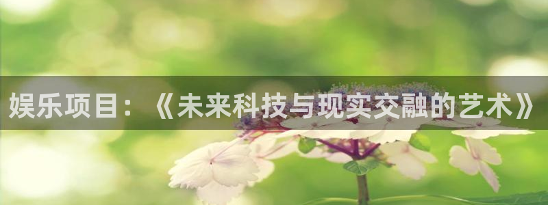 恒行5：娱乐项目：《未来科技与现实交融的艺术》